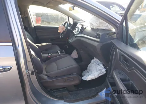 2020 Honda Odyssey Ex z USA, uszkodzony, nr VIN 5FNRL6H56LB001743